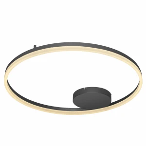Plafon HALO 80 czarny LED szer.80cm