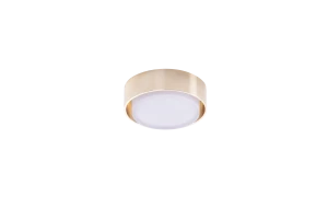 Plafon KASTORIA 3000K GO złoty LED szer.10cm