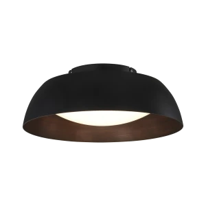 Plafon LENOX TOP 40 SMART czarny/co LED szer.41cm
