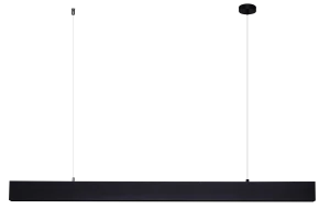 Lampa wisząca LA 112 PENDANT CCT BK czarna 1xLED wys.170cm