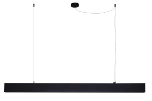 Lampa wisząca LA 140 PENDANT CCT BK czarna 1xLED wys.160cm
