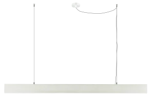Lampa wisząca LA 140 PENDANT CCT WH biała 1xLED wys.160cm