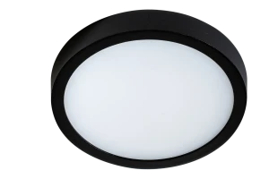Plafon MALTA R 18 3000K czarny LED szer.17cm