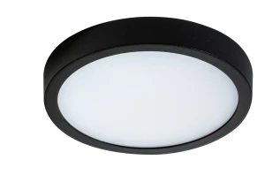 Plafon MALTA R 18 4000K czarny LED szer.17cm