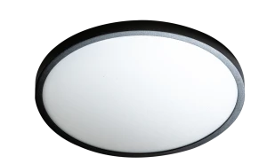 Plafon MALTA R 40 4000K czarny LED szer.40cm