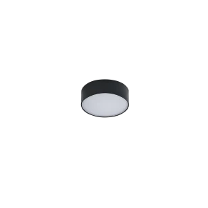 Plafon MONZA R 22 CCT + REMOTE CONTROL czarny LED szer.22cm