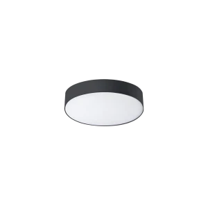 Plafon MONZA R 40 CCT + REMOTE CONTROL czarny LED szer.40cm