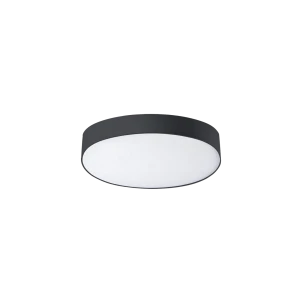 Plafon MONZA R 50 CCT + REMOTE CONTROL czarny LED szer.50cm