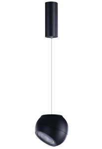 Lampa wisząca SKYE PENDANT 3000K BK czarna 1xLED wys.115cm