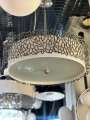 Lampa zwis KICHLER 4xE27 Elstead KL-SILVER-CORAL-P-B