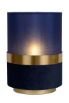 Lampa stołowa Lucide EXTRAVAGANZA TUSSE 10508/01/35 niebieski, złoty