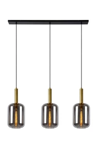Lampa wisząca Lucide JOANET 45494/03/65 szary, złoty