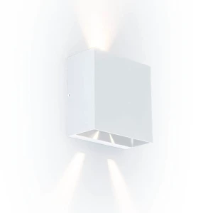 Kinkiet zewnętrzny Lutec GEMINI BEAMS 5104003032 biały