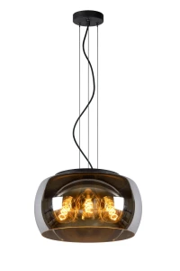 Lampa wisząca Lucide OLIVIA 45401/40/65 szary, czarny