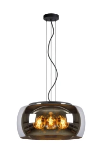 Lampa wisząca Lucide OLIVIA 45401/50/65 szary, czarny
