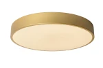 Plafon Lucide UNAR 79185/40/02 złoty, biały