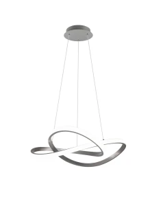 Lampa wisząca RL COURSE R32051407 srebrny