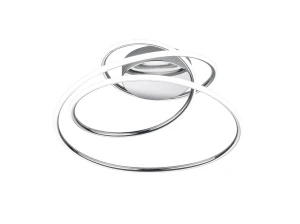 Plafon RL NEMENIA DL106-67051 srebrny