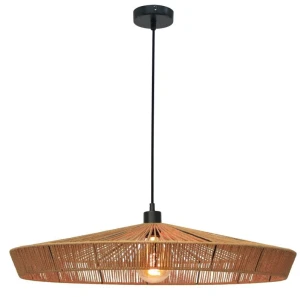 Lampa wisząca Lucide YUNKAI 10413/70/72 drewniany, czarny