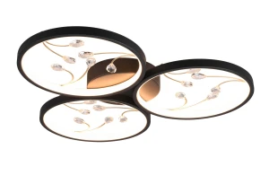 Plafon Trio GROOVY 642110332 czarny