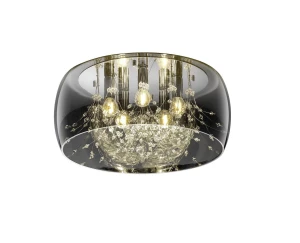 Plafon Trio CIRELLY DL506616700 srebrny