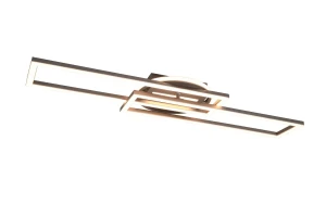 Plafon RL TWISTER R67183107 srebrny