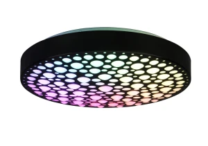 Plafon RL CHIZU R67161132 czarny