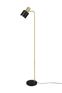 Lampa podłogowa RL ADAM R41041080 czarny, złoty
