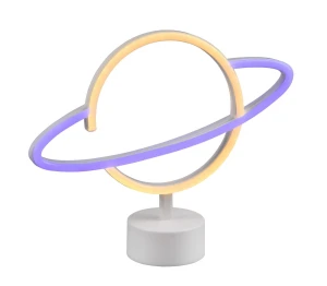 Lampa stołowa RL PLANET R55370101 biały