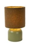 Lampa stołowa Lucide WOOLLY 10516/01/33 zielony, czarny