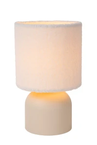 Lampa stołowa Lucide WOOLLY 10516/01/38 beżowy, czarny