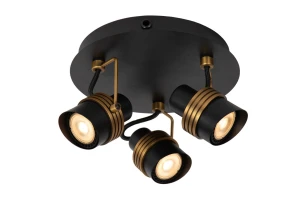 Spot/ reflektor Lucide TUNDRAN 34944/13/30 czarny, złoty