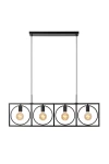 Lampa wisząca Lucide SUUS 00427/04/30 czarny