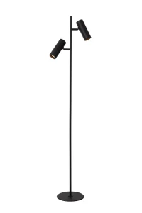 Lampa podłogowa Lucide CLUBS 09739/02/30 czarny