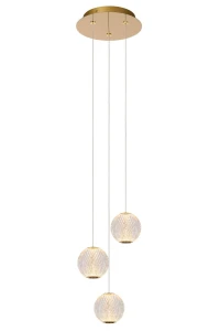 Lampa wisząca Lucide CINTRA 13499/13/60 złoty