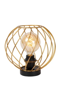 Lampa stołowa Lucide DANZA 21528/25/02 złoty, czarny