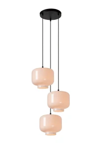 Lampa wisząca Lucide MEDINE 46413/13/61 biały, czarny