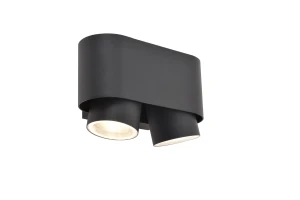 Kinkiet zewnętrzny Lutec CYPRES 6604003118 szary
