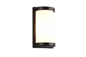 Kinkiet zewnętrzny RL PUELO R21186132 czarny, biały