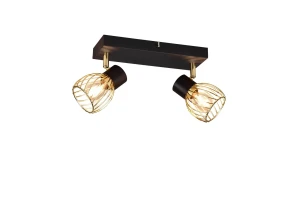 Spot/ reflektor RL ARDON R81382080 czarny, złoty
