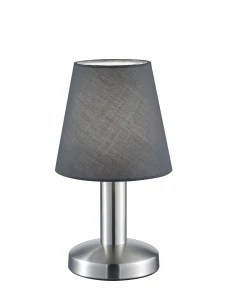 Lampa stołowa Trio MATS II 599700142 srebrny, szary