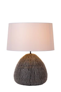 Lampa stołowa Lucide MADUKA 10550/81/30 czarny, biały