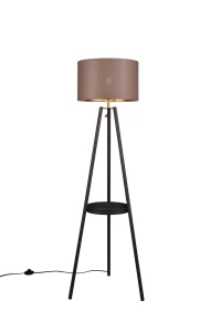 Lampa podłogowa RL COLETTE R41561032 czarny, szary