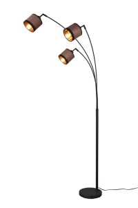 Lampa podłogowa RL HECARIA DL041-41553 czarny, szary