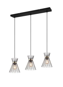Lampa wisząca RL ROD R31533080 czarny, złoty