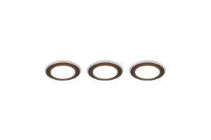 Oczko podtynkowe Trio ARGUS 653610332 czarny