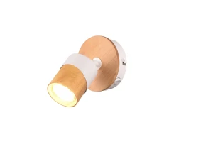 Spot/ reflektor Trio ARUNI 801170131 drewniany