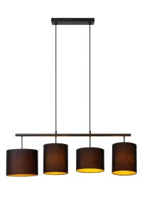 Lampa wisząca Lucide MAYA 45409/04/30 czarny, złoty