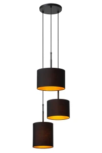 Lampa wisząca Lucide MAYA 45409/13/30 czarny, złoty