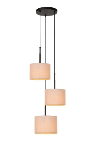 Lampa wisząca Lucide MAYA 45409/13/38 czarny, złoty